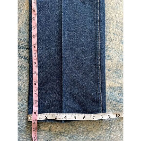 Wrangler Blue Denim Straight Leg Jeans 40 x 34 - Picture 5 of 5